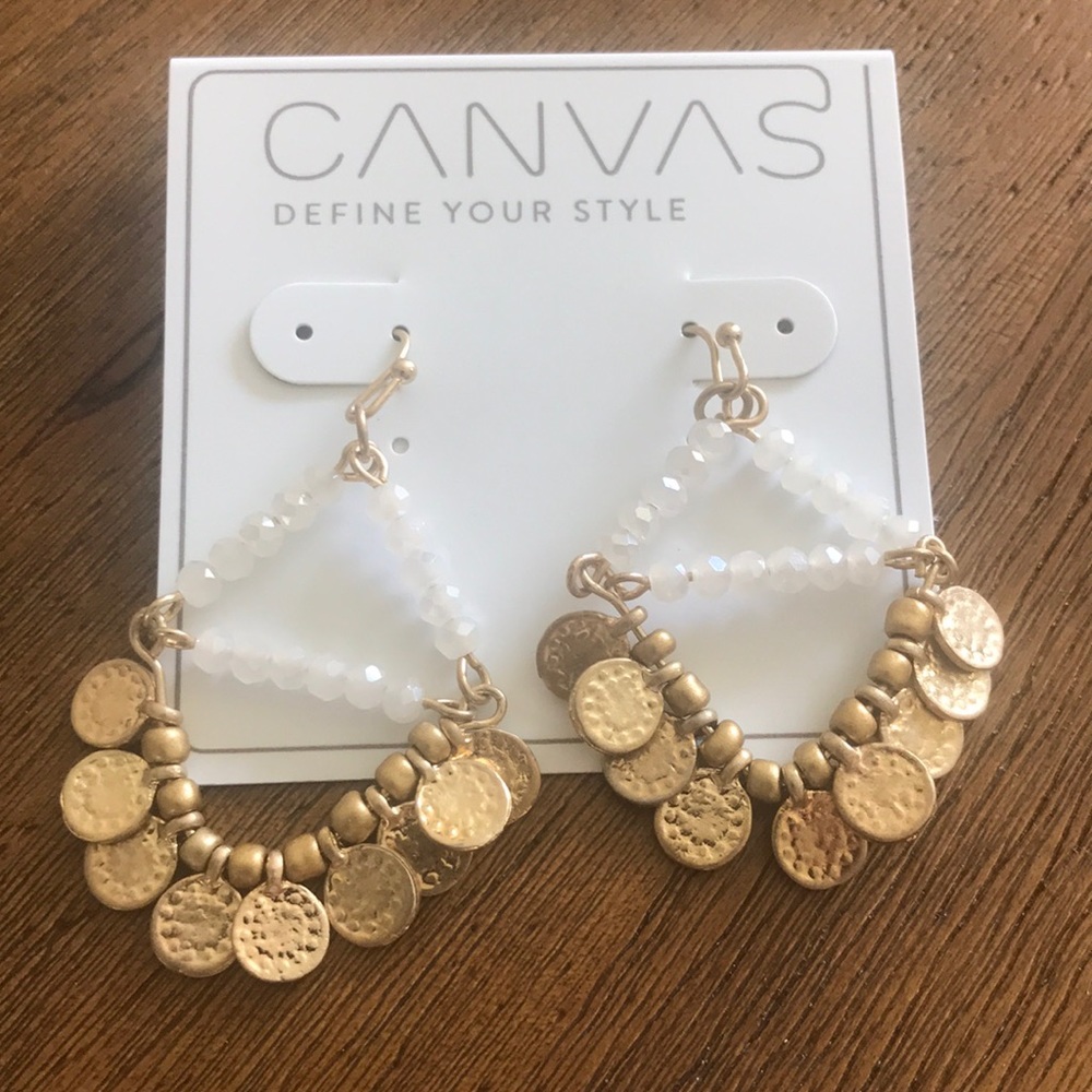 Canvas Boho Earrings
